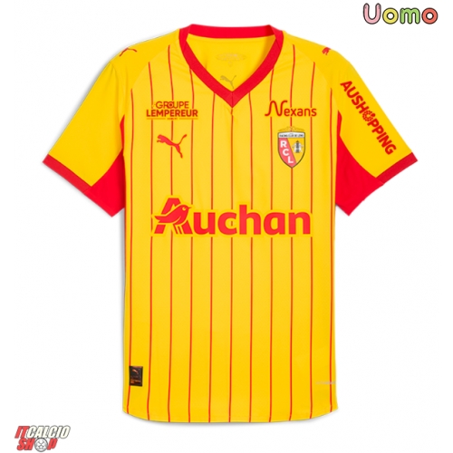RC Lens Samson Baidoo #6 Prima Maglia 2025-26 Manica Corta
